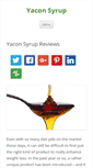 Mobile Screenshot of e-yaconsyrup.com